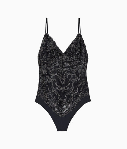 Feeling Famous Bodysuit: Night/Angel Wing