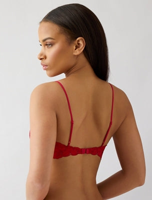 Feeling Famous Bralette: Night/Angel Wing