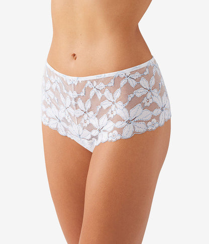 Feeling Famous Tanga: White/Frozen Fjord
