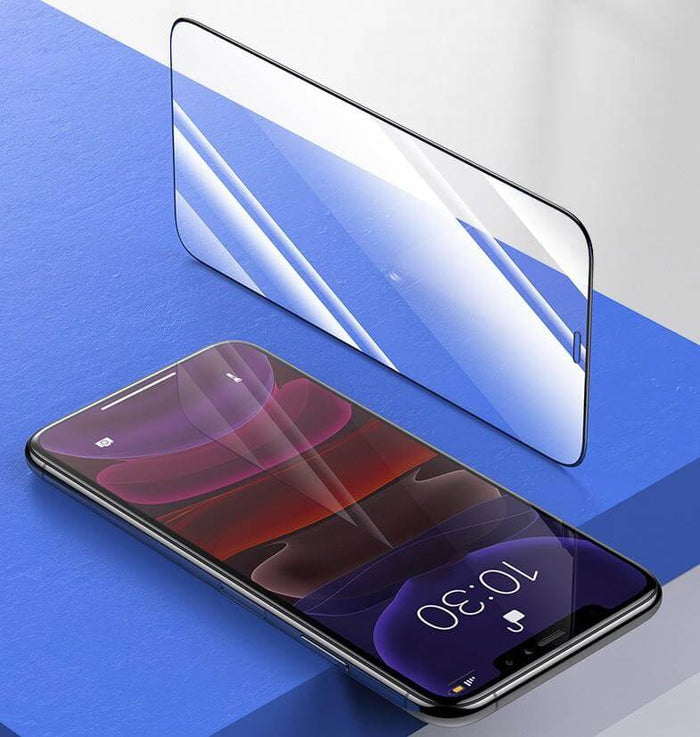 Full Coverage Tempered Glass for iPhone | 1+2 Free