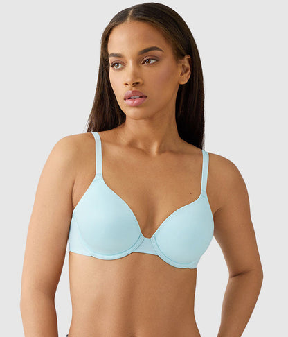 Future Foundation T-Shirt Bra: Blue Glow