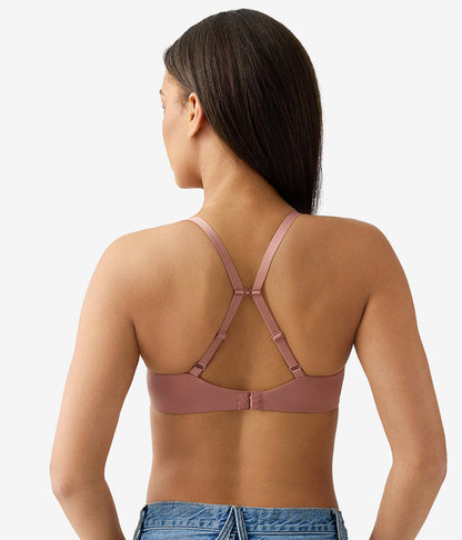 Future Foundation Wire Free T-Shirt Bra: Burlwood
