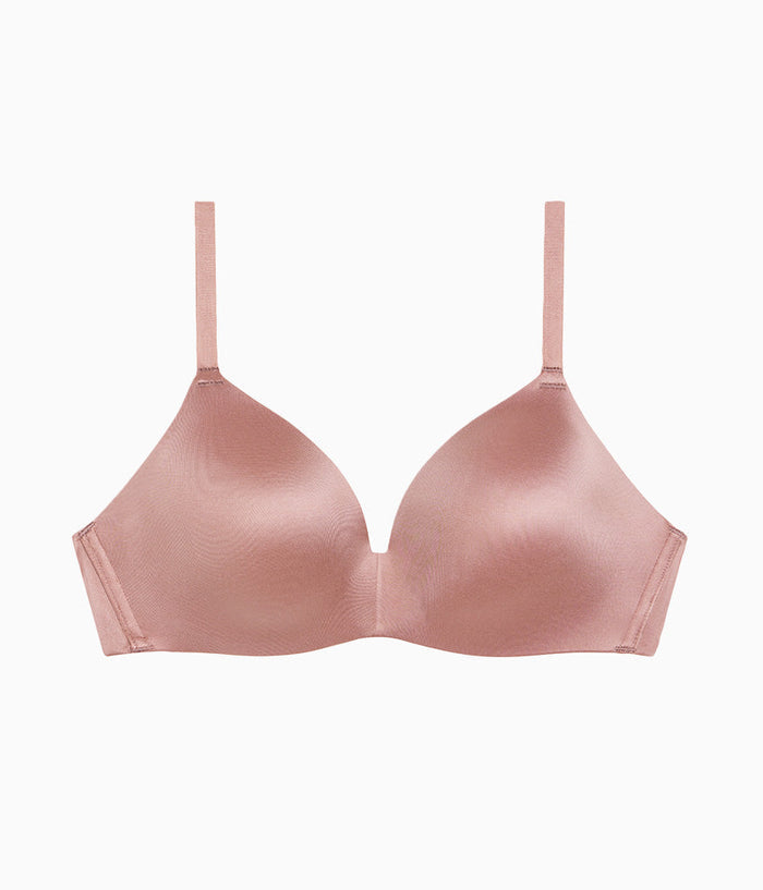 Future Foundation Wire Free T-Shirt Bra: Burlwood