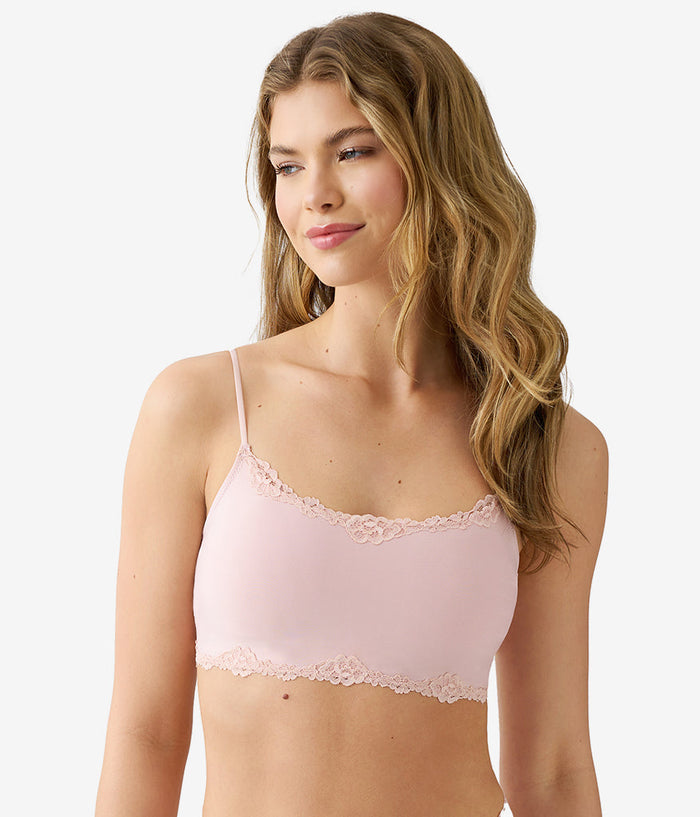 Future Foundation with Lace Bralette: Rose Smoke