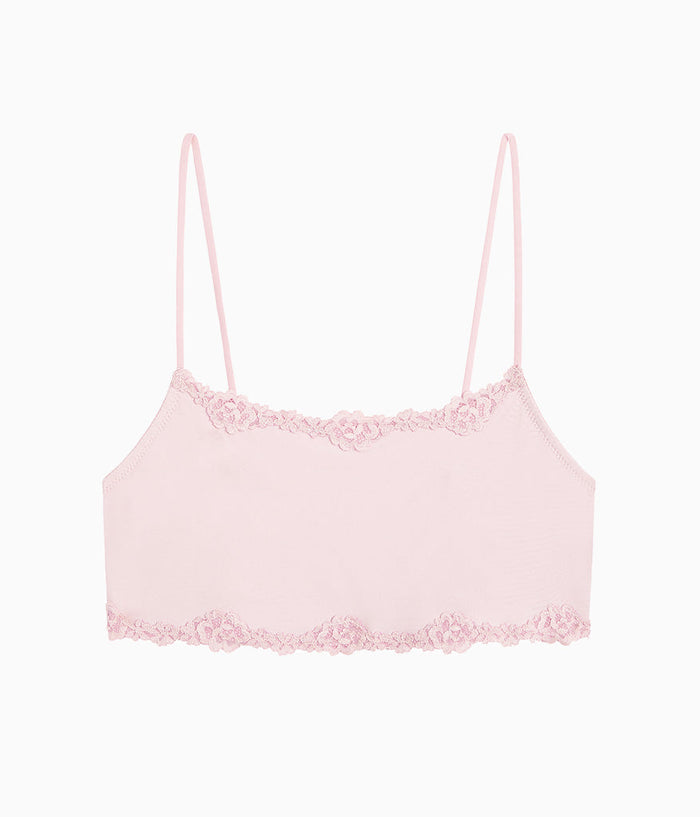 Future Foundation with Lace Bralette: Rose Smoke