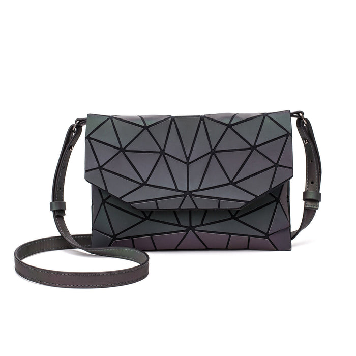 Geometric Luminous Crossbody Bag