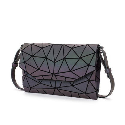 Geometric Luminous Crossbody Bag
