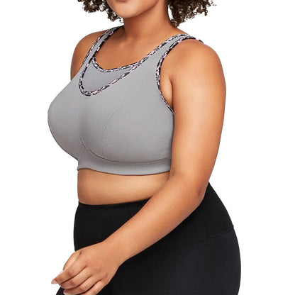 Glamorise No-Bounce Cami Sports Bra 1066 Silver Set