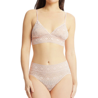 Hanky Panky Gem Lace French Brief 492462 Sweet Chamomile Set