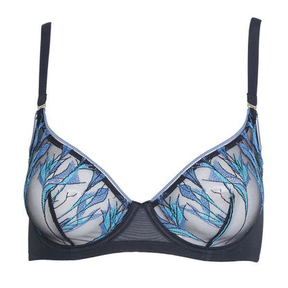 Huit Moonlight Underwire Bra MOLC4 - Blue/Black