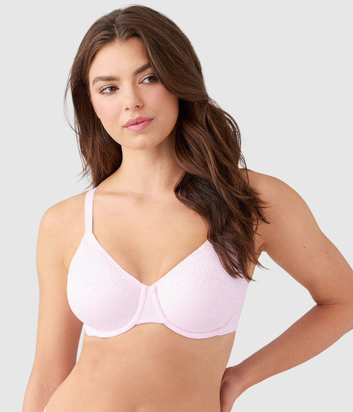 Inside Job™ Underwire Bra: Cradle Pink
