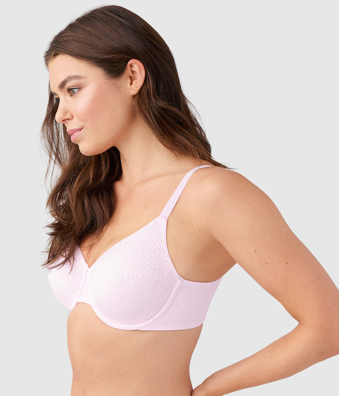 Inside Job™ Underwire Bra: Cradle Pink