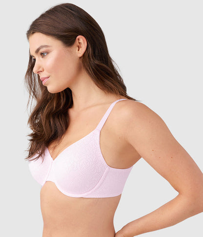 Inside Job™ Underwire Bra: Cradle Pink
