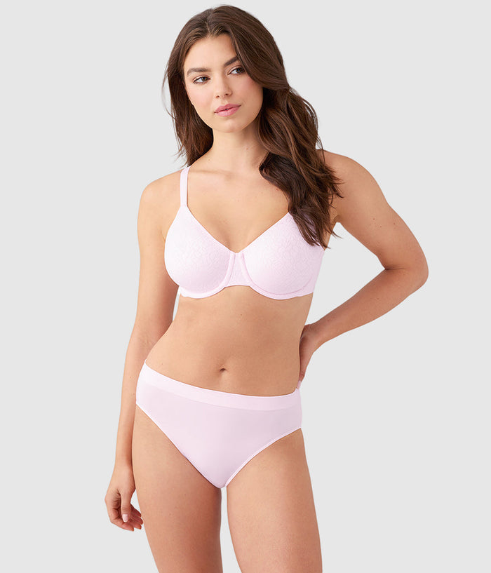 Inside Job™ Underwire Bra: Cradle Pink