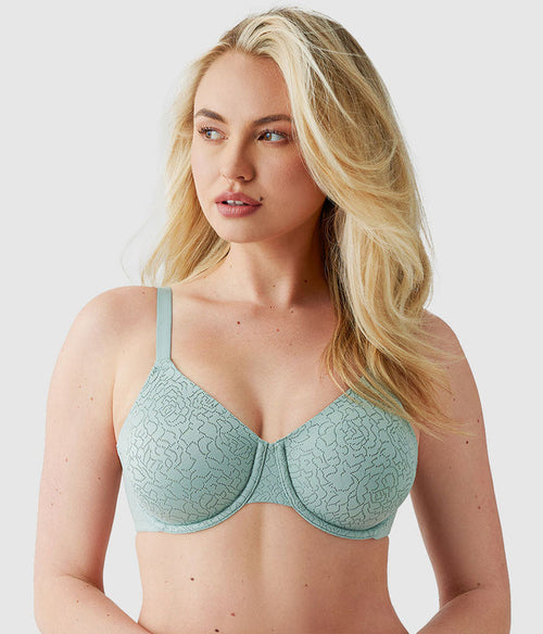 Inside Job™ Underwire Bra: Iceberg Green