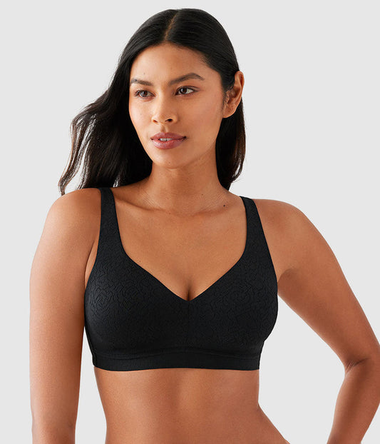 Inside Job™  Wire Free Bra: Black