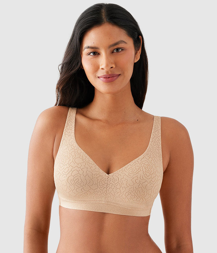 Inside Job™ Wire Free Bra: Sand