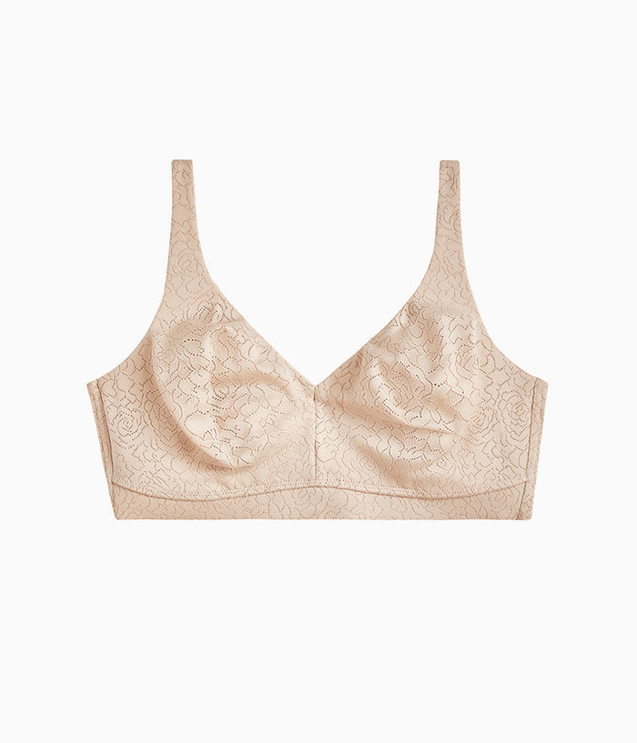 Inside Job™ Wire Free Bra: Sand