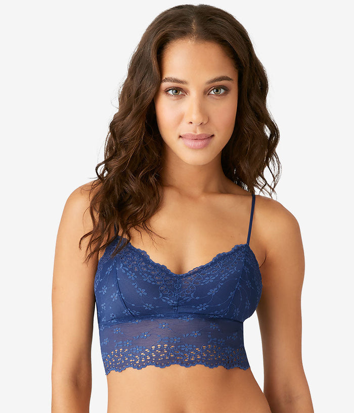 Inspired Eyelet Bralette: Oceana