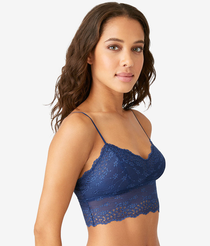 Inspired Eyelet Bralette: Oceana