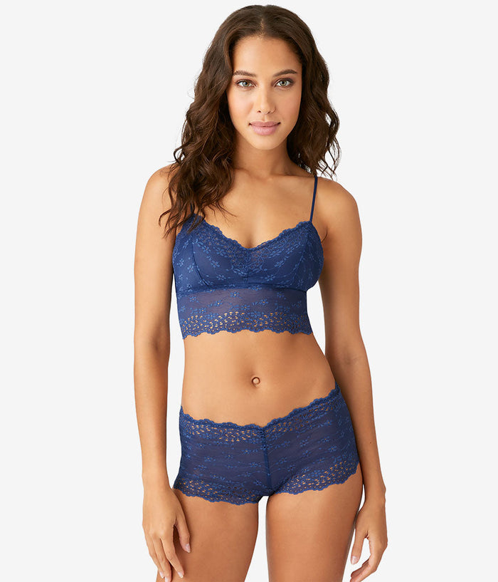Inspired Eyelet Bralette: Oceana