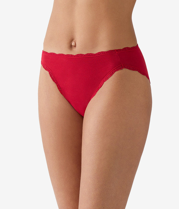 Inspired Eyelet Hi-Leg: Chili Pepper Red