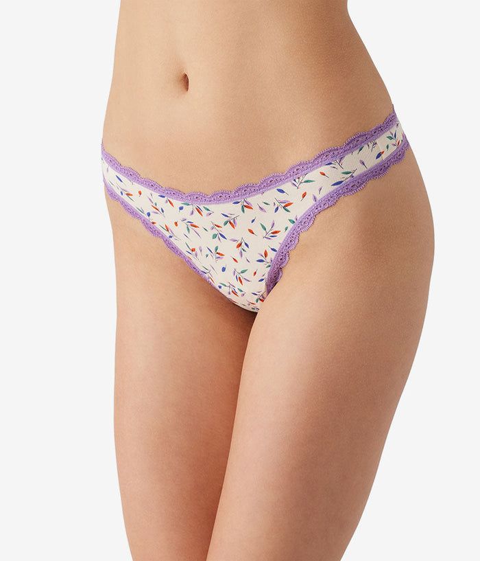 Inspired Eyelet Thong: Simply Petals