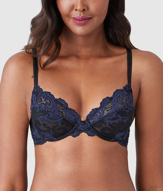 Instant Icon® Underwire Bra: Black/Eclipse