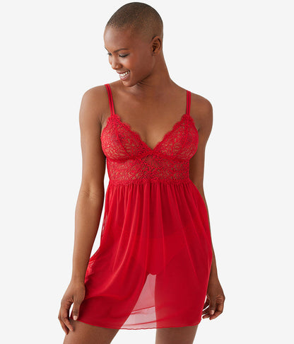 It's On Chemise: Savvy Red