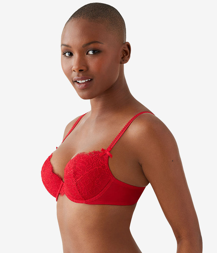 It's On Contour Bra: Savvy Red