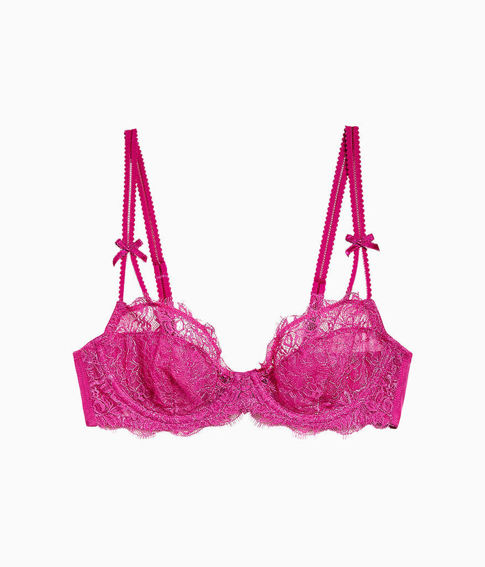 It's On Underwire Bra: Fuchsia Red