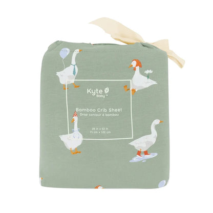 Kyte Baby Crib Sheet - Silly Goose
