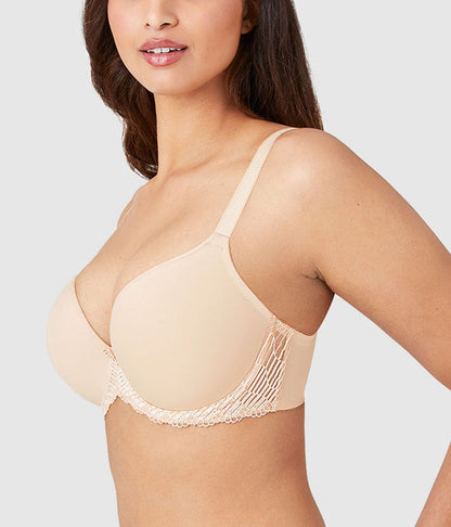 La Femme Underwire T-Shirt Bra: Sand