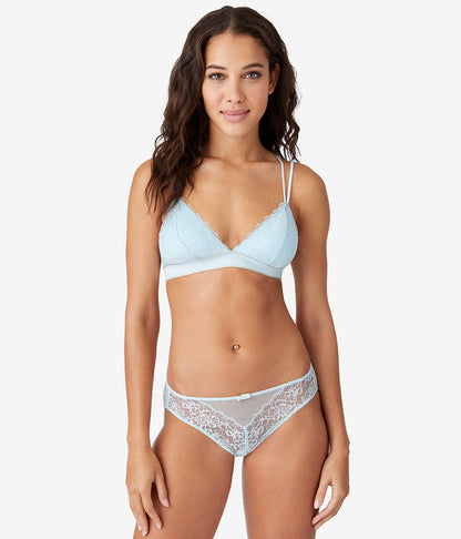 Lace Encounter Bralette: Saltwater Slide