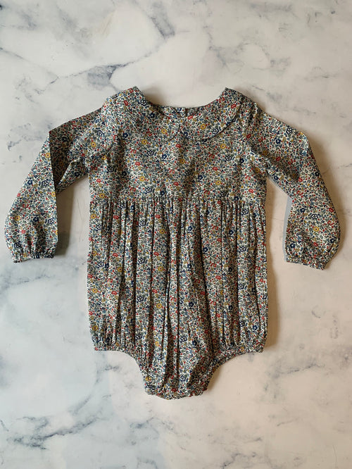 Liberty Ditsy Floral  Long Seeved romper - Love Sam