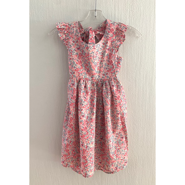 Love Sam Wilshire Liberty Pink Tie back dress - Love Sam