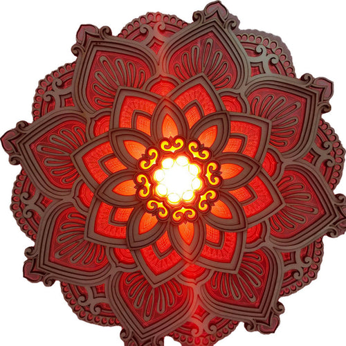 Mandala Yoga Lamps