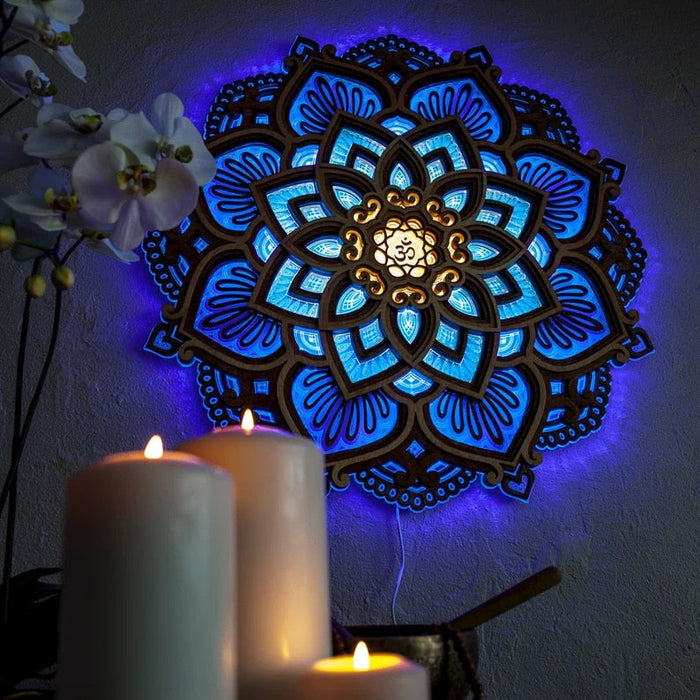 Mandala Yoga Lamps