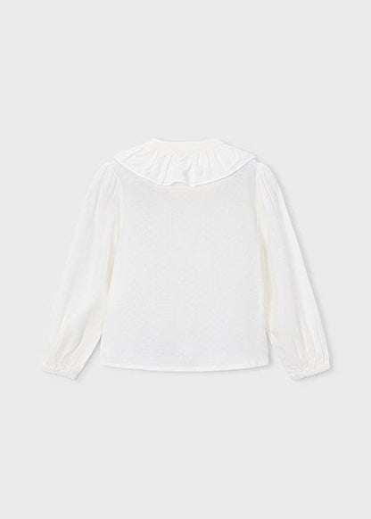 Mayoral Dressy Blouse - Natural