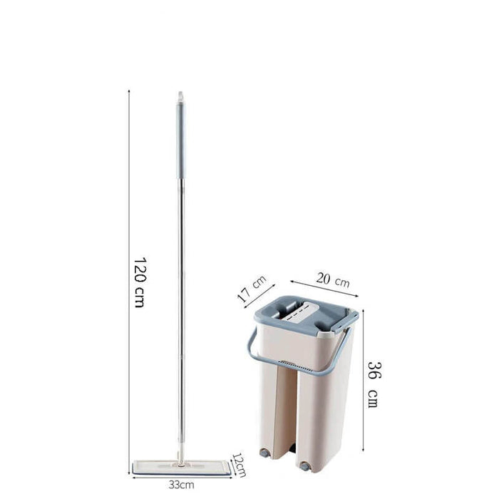Microfiber floor mop