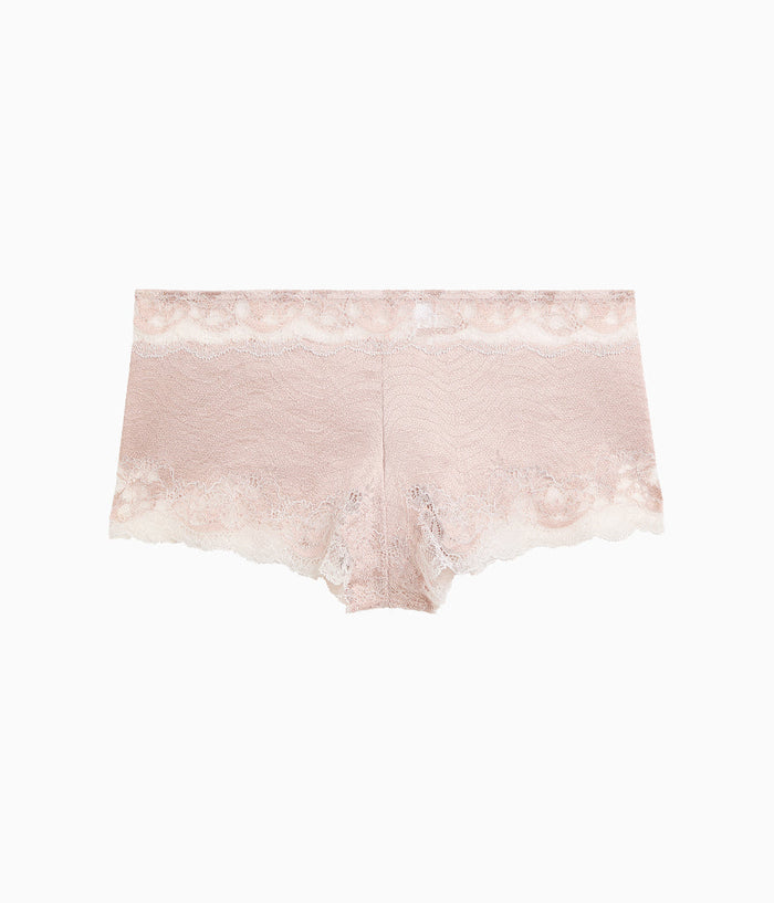 Modern Affair Boyshort: Rose Dust/Angel Wing