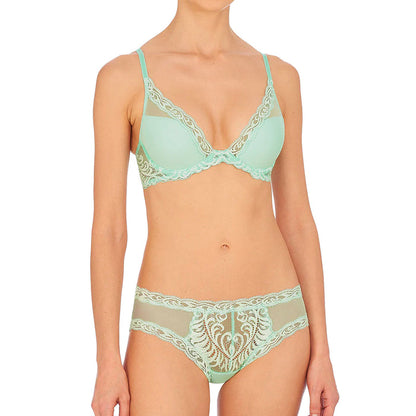 Natori Feathers Contour Plunge Bra 730023 Julep Set