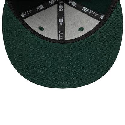 NEW ERA Athletics MLB League Essential Dark Green 59FIFTY Fitted Cap
