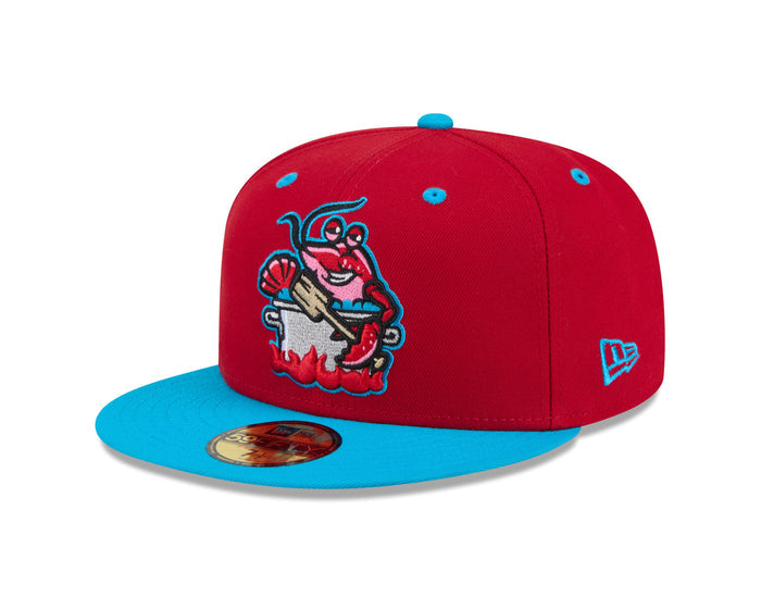 New Era Biloxi Shuckers Theme Night On-Field 59Fifty Fitted Biloxi Mudbugs Cap