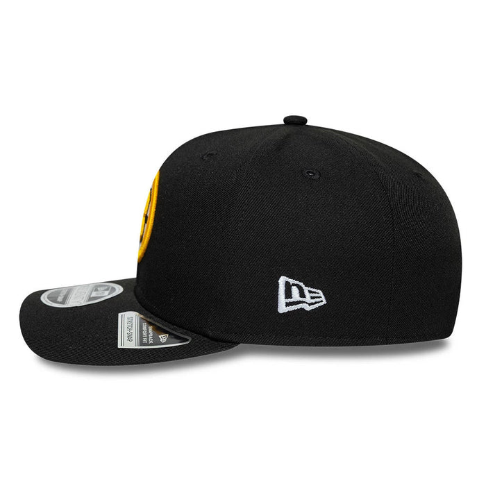 NEW ERA Boston Bruins NHL Team Black 9SEVENTY Adjustable Stretch Snap Cap