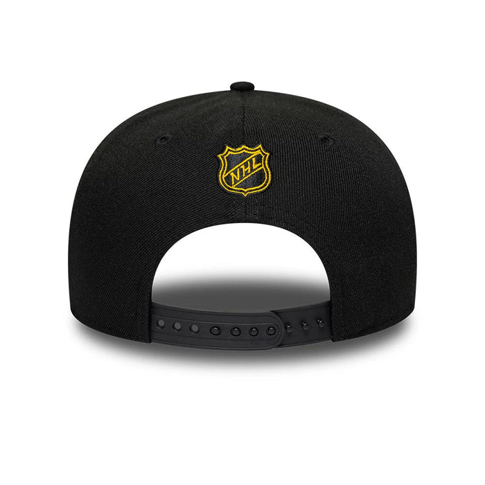 NEW ERA Boston Bruins NHL Team Black 9SEVENTY Adjustable Stretch Snap Cap