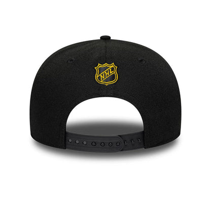 NEW ERA Boston Bruins NHL Team Black 9SEVENTY Adjustable Stretch Snap Cap