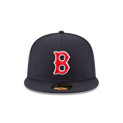 New Era Boston Red Sox Navy Cooperstown Collection Wool 59FIFTY Fitted Hat