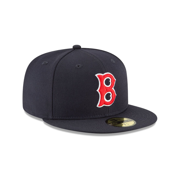 New Era Boston Red Sox Navy Cooperstown Collection Wool 59FIFTY Fitted Hat