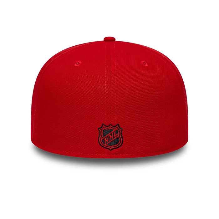 New Era Chicago Blackhawks NHL Basic Red 59FIFTY Fitted Cap